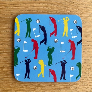 Golf Coaster  - Drinks Coaster Gift from Smiling Faces