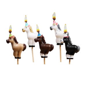 Ponies in Hats | Horse Pony Cake Topper