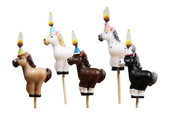 Ponies in Hats | Horse Pony Cake Topper