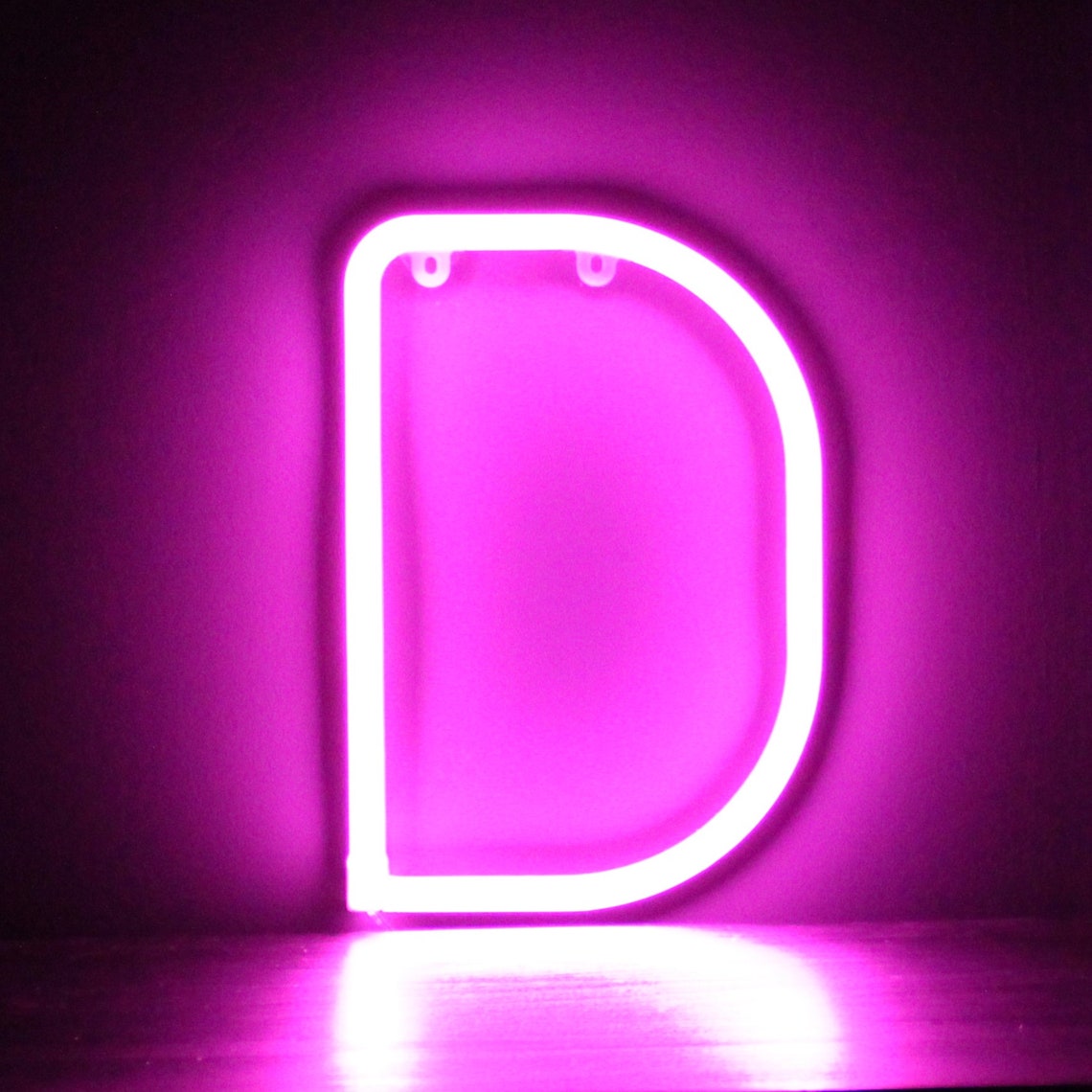 Pink Neon LED Letter Light Neon Wedding Sign Personalised | Etsy