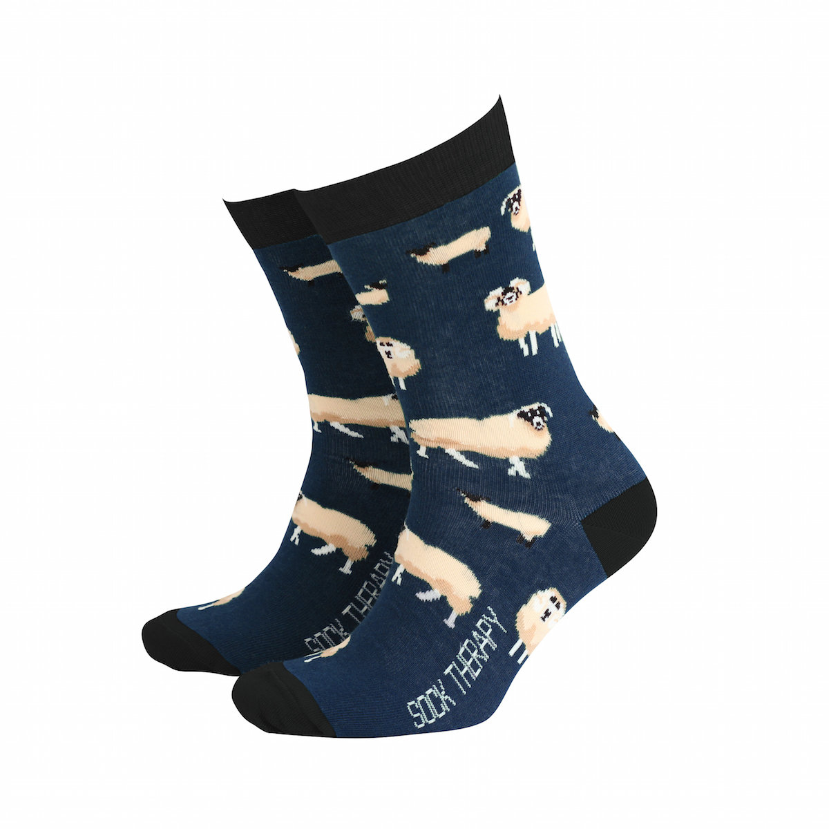 Sheep Bamboo Socks Men's Bamboo Novelty Socks by Smiling Etsy UK
