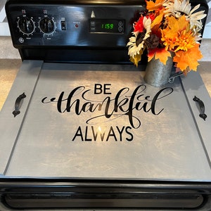 Tray Style Stovetop Cover – Father Son Crafts