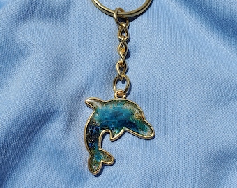 LED Delfino Portachiavi Con Luce E Suono Carino Giocattolo