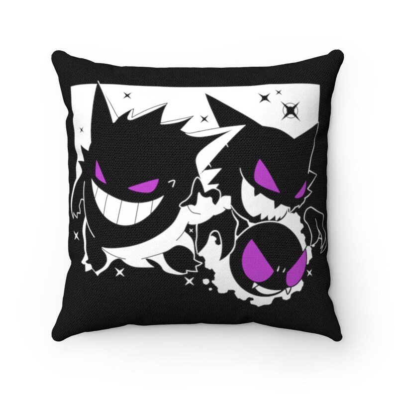 Gengar Haunter and Gastly Pillow Pokemon Pillow | Etsy