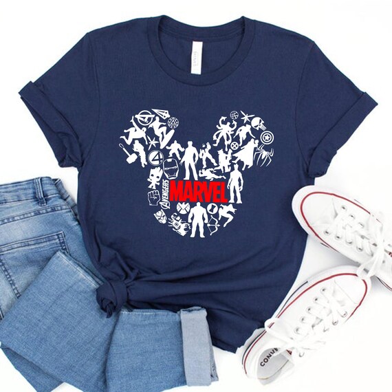 mickey marvel shirt