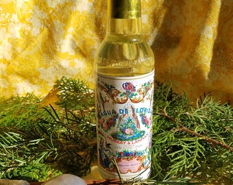 Florida Water Agua De Florida Guadalupana for Positivity, Cleansing, and  Good Luck 