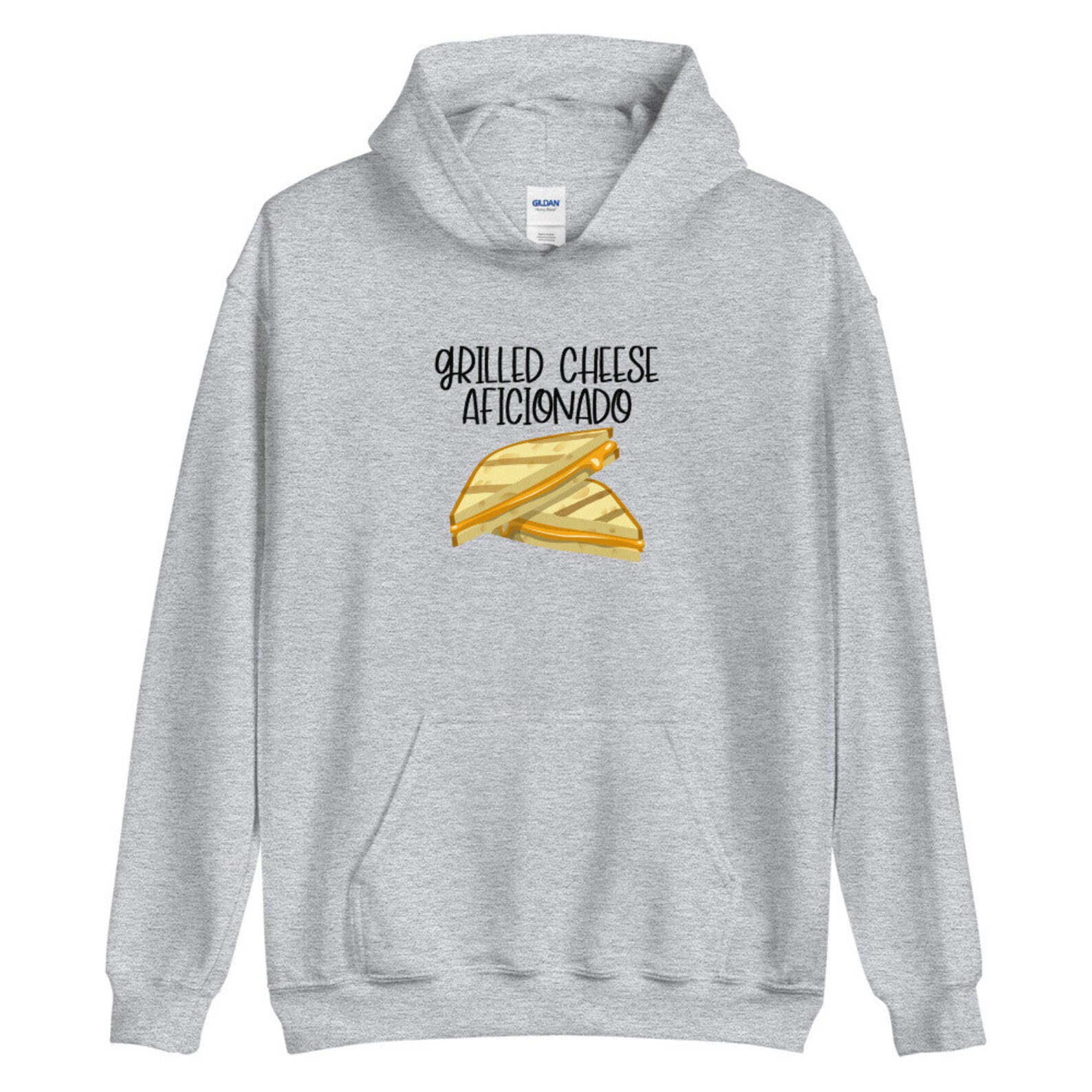 Grilled Cheese Hoodie Grilled Cheese Lover Gift Grilled Etsy