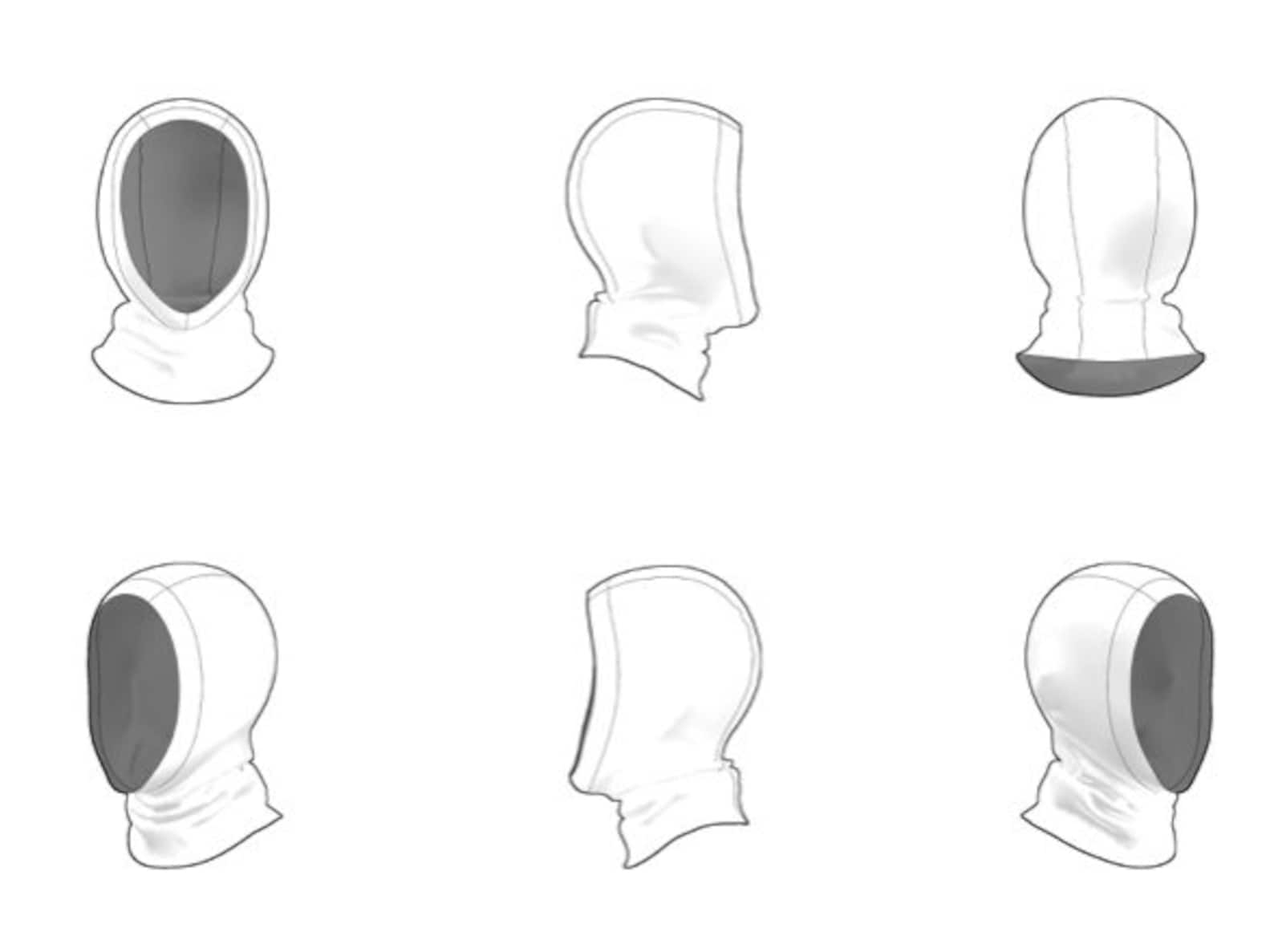 Balaclava Ski Masks Sewing Patterns. 4 Sizes. PDF Format Etsy UK