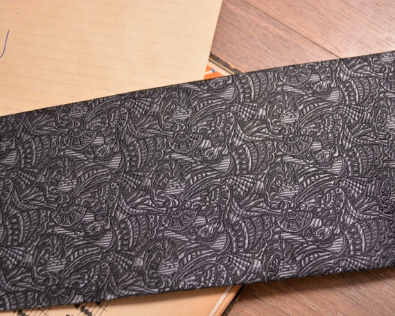 Optical Illusion Pattern Gray Formal Necktie | Ho… - image 3