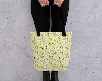 Lemon Tote Bag