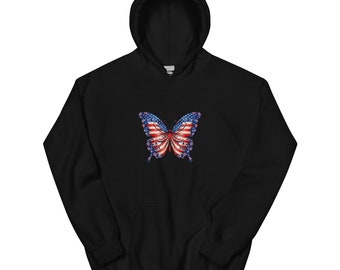 American Butterfly Hoodie