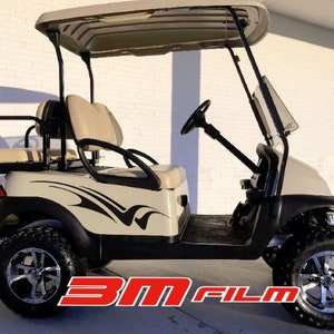 Ink Stripe E-z go yamaha club car Golf carts 3M Vinyl Sticker Sport Decal country camping Lifted Cart Golfing