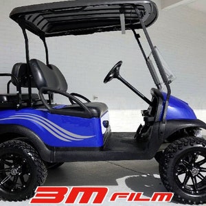 エア ストライプ E-z go ヤマハ クラブカー ゴルフカート 3M ビニールステッカー スポーツ デカール カントリー キャンプ