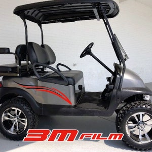 Hola 2 Color Stripe E-z go yamaha club car Golf carts 3 M Vinyl Sticker Sport Decal country camping