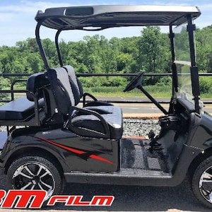 ソードストライプ E-Z ゴー ヤマハ クラブカー ゴルフカート 3M ビニールステッカー スポーツ デカール カントリー キャンプ