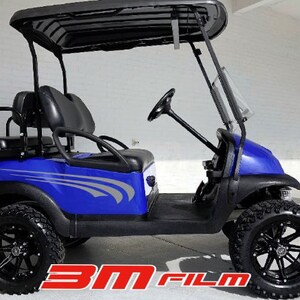 ストリーク ストライプ E-Z ゴー ヤマハ クラブカー ゴルフカート 3M ビニールステッカー スポーツ デカール カントリー キャンプ