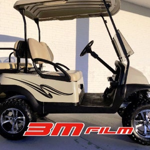 Addison Stripe E-z go yamaha club car Carritos de golf 3M Vinilo Pegatina Sport Calcomanía campo camping Lifted Cart Golfing