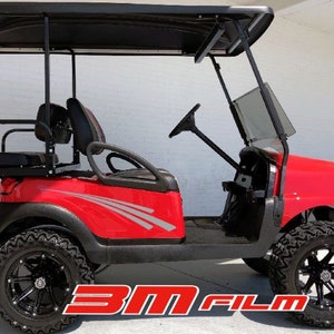 トレース ストライプ E-z go ヤマハ クラブカー ゴルフカート 3M ビニールステッカー スポーツ デカール カントリー キャンプ