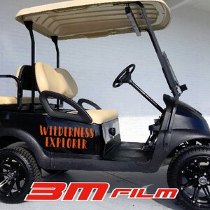 Explorer Stripe E-z go yamaha club car Golf carts 3M Vinyl Sticker Sport Decal country camping