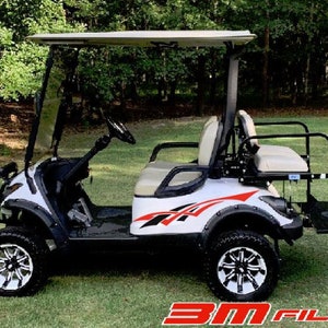 Slash Graphic pasuje do e-z go yamaha club car golf carts 3 M naklejka winylowa sportowa 2 kolor pasek