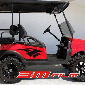 フィンストライプ E-Zゴーヤマハクラブカーゴルフカート3Mビニールステッカースポーツデカールカントリーキャンプリフトカートゴルフ