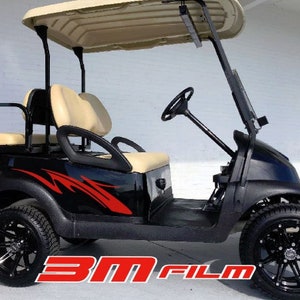 ロケット ストライプ E-z go ヤマハ クラブカー ゴルフカート 3M ビニールステッカー スポーツ デカール カントリー キャンプ