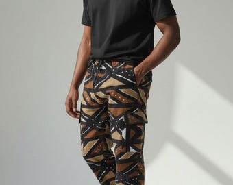 Pantaloni cargo unisex Bogolan