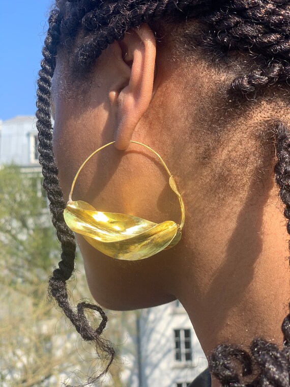 Fulani hoop hotsell earrings