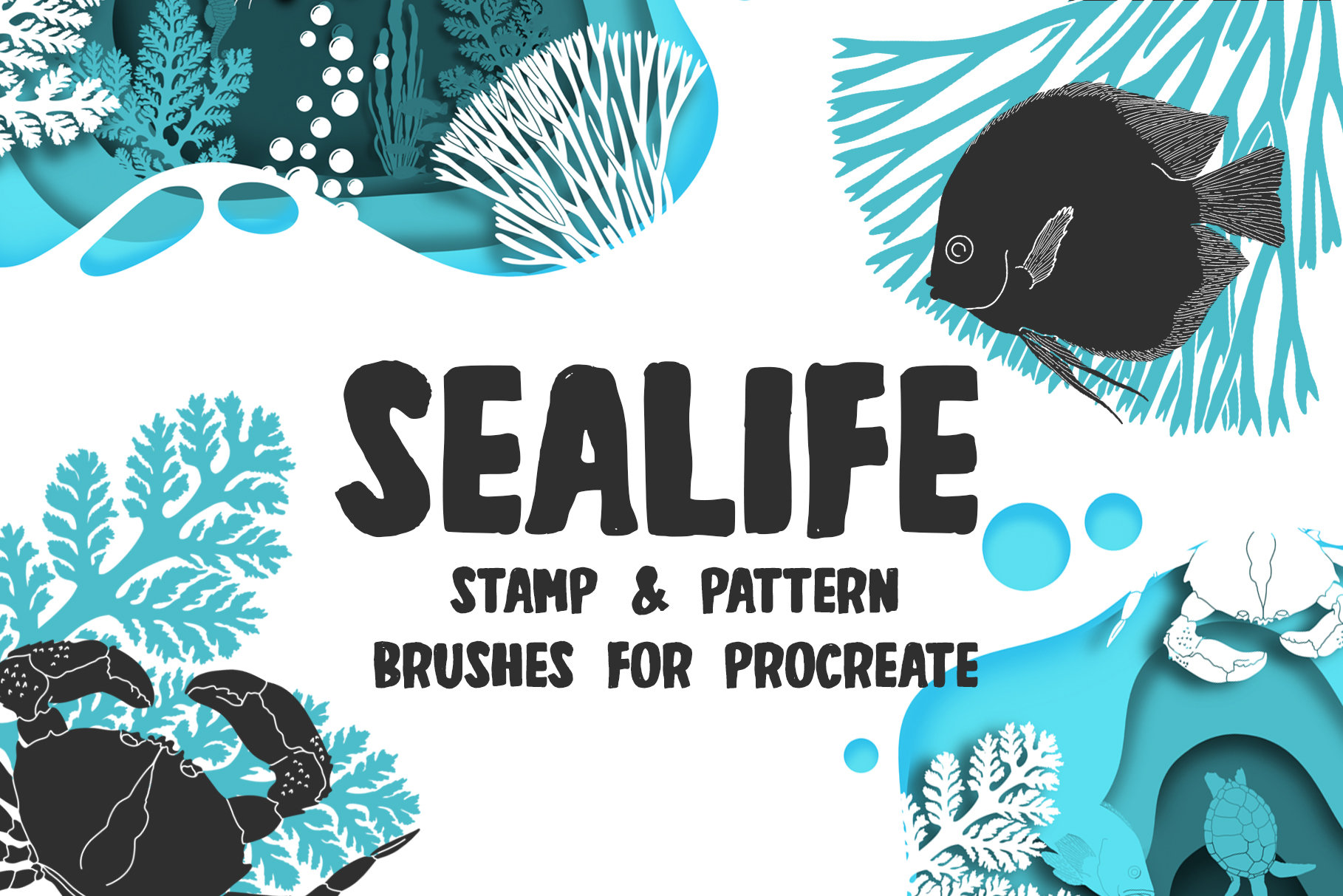 seaweed procreate brush free