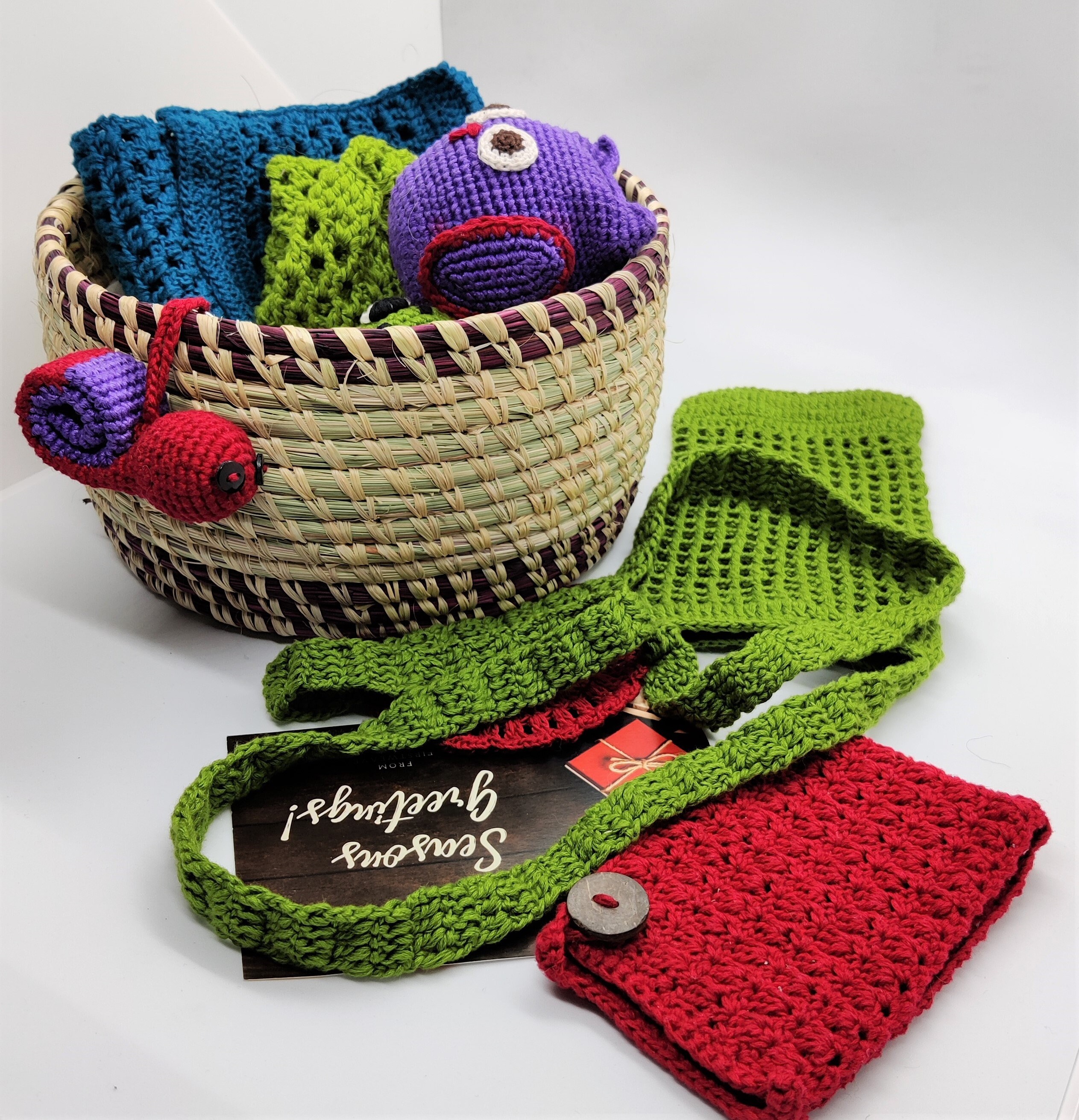 Crochet Gift Hamper Family a nice gift Etsy