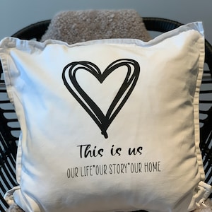 Iron-on pillowcase wedding moving pillowcase