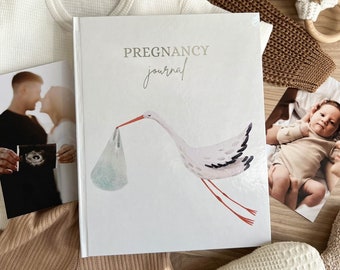 pregnancy journal first time mom, pregnancy planner, pregnancy gift for first time parents, weekly pregnancy journal natural mama book