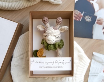 Pregnancy Announcement grandparents, Pregnancy reveal to grandparents to be, Baby Announcement Box to husband, Annonce grossesse