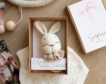 Godparent Proposal Box, Godmother proposal gift box, Will you be Godmother, Madrina proposal gift, Godmother Gift Box, Promoted to Godparent