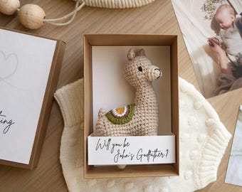 Godparent Proposal Box - will you be my Godmother proposal box, Godfather proposal box