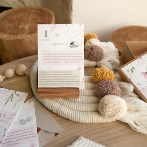 Cartes de prière pour la grossesse - Christian Grossesse - Cadeau pour femme enceinte, Faire-part de grossesse, Cartes bibliques et Carte chrétienne d'étape importante de la grossesse