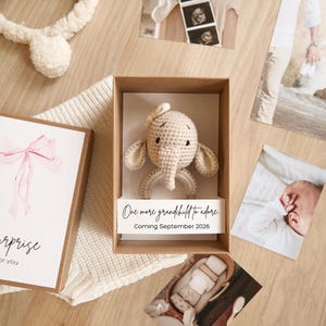 Pregnancy Announcement grandparents, Pregnancy reveal Baby Announcement Box image 17