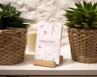 Pregnancy Prayer Cards - Pregnancy gift Bible Cards, Gift for expecting mom