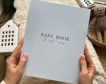 babyboek eerste jaar, 5 jaar babyboek jongen, maandelijks babydagboek mijn eerste jaarboek, baby shower cadeau babys eerste jaar, babydagboek