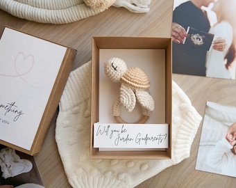 Godparent Proposal Box, will you be my Godmother proposal gift box, Godfather proposal box