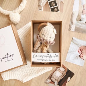 Pregnancy Announcement grandparents, Pregnancy reveal Baby Announcement Box image 15