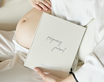 Pregnancy Journal, Pregnancy Announcement Gift for first time moms, book for pregnant Expecting Mom Gift, Baby Journal for first time mom