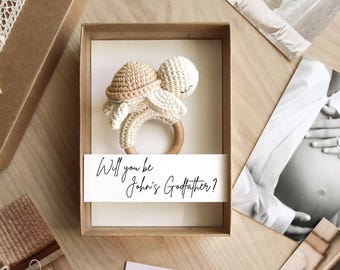 Godparent Proposal Box, Godmother proposal gift box, Will you be Godfather