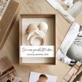 Pregnancy Announcement to grandparents, baby announcement box to husband, pregnancy reveal box  we are having a baby, pregnancy test box product logo