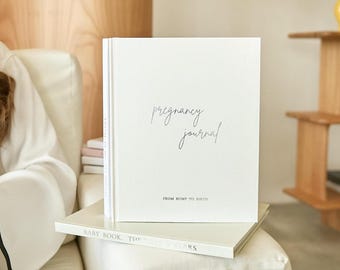 Pregnancy Journal Expecting Mom Gift, Pregnancy Announcement Gift for first time moms
