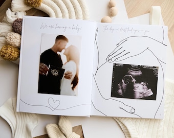 Baby Memory Book First 5 Years, Baby Shower Gift, Keepsake Journal
