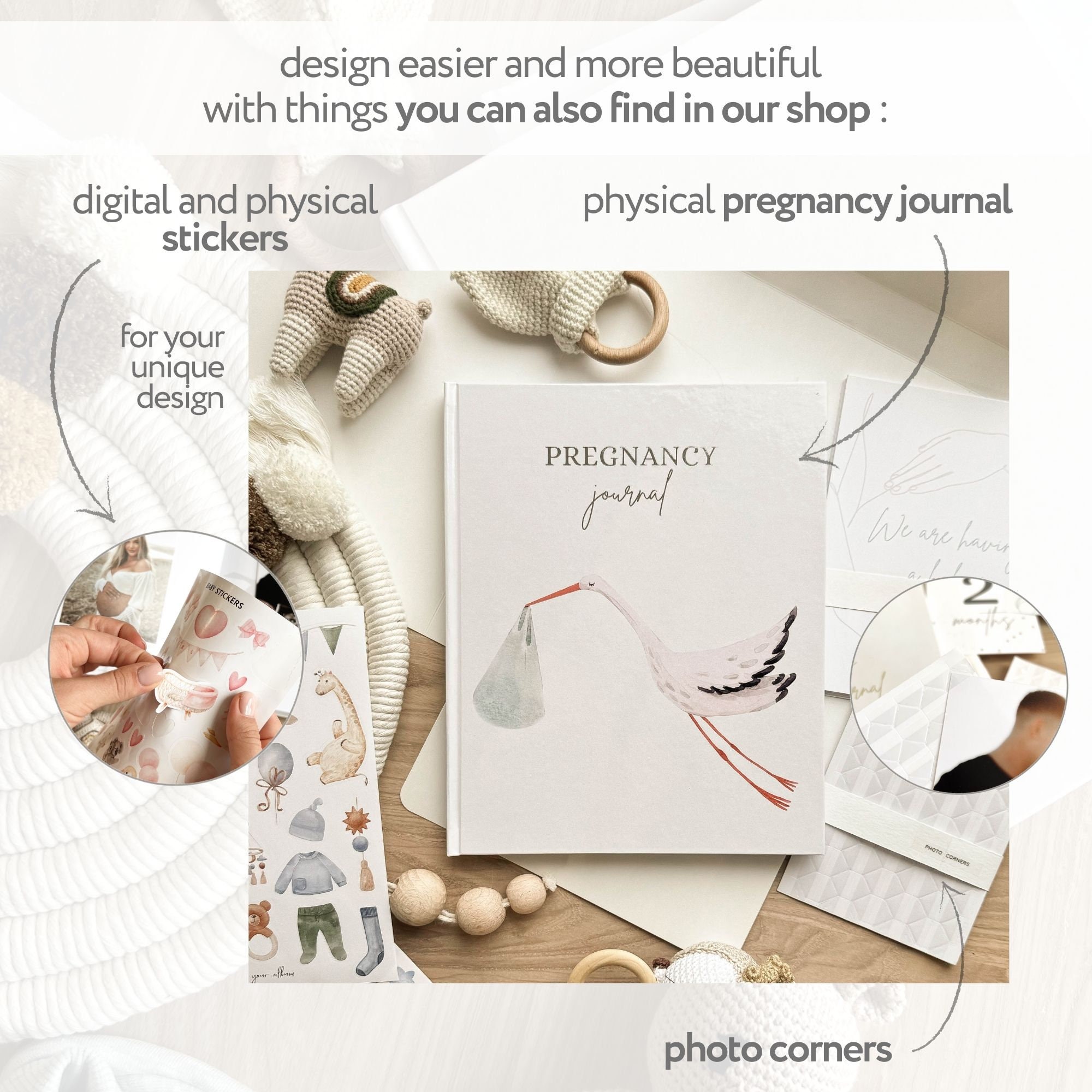 Pregnancy Journal Printable, Monthly Pregnancy Planner, My Pregnancy Journal, Pregnancy Book ...