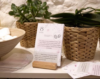 Pregnancy Prayer Cards - Gift for expecting mom, Pregnancy Announcement gift Bible Cards