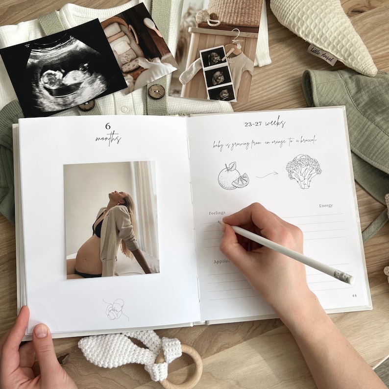 Pregnancy Journal, congratulations Pregnancy Gift for first time moms, book for pregnant Expecting Mom Gift, Baby Journal for first time mom