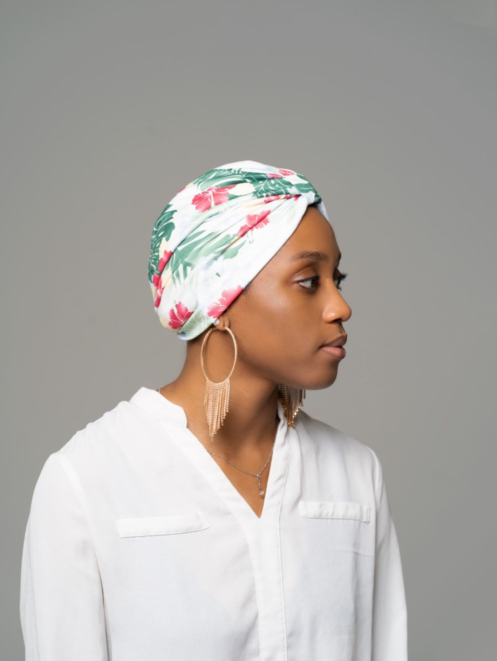 satin hair turban sleep